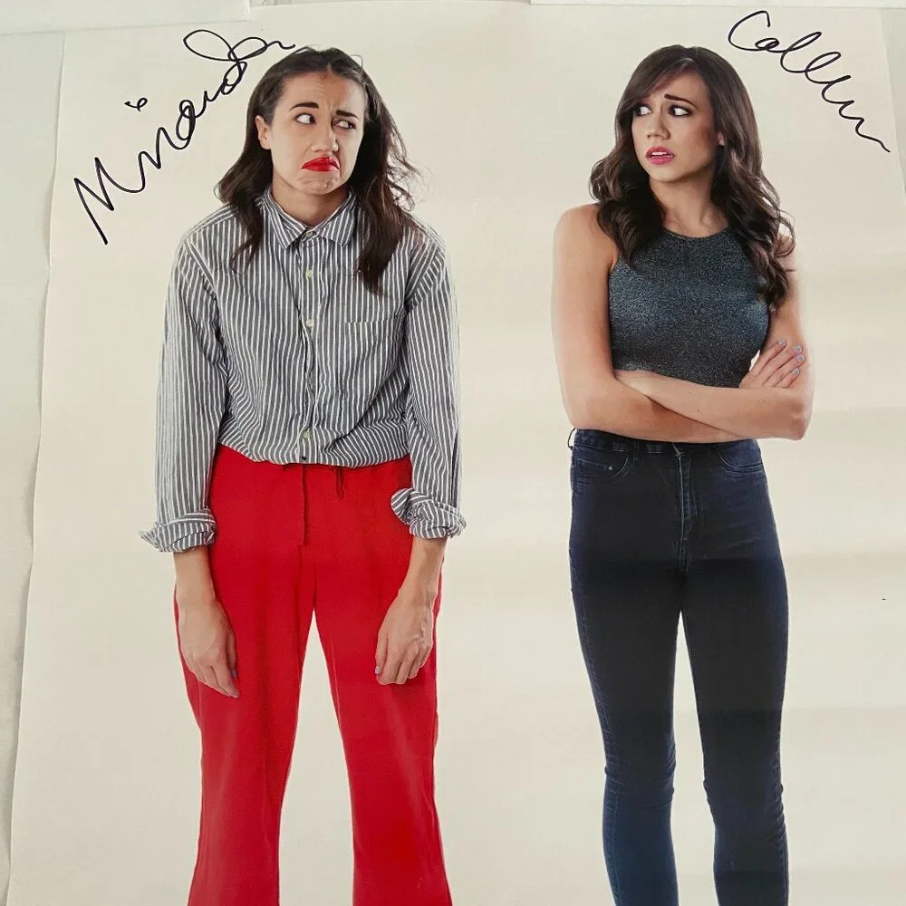 YouTuber Colleen Ballinger and Miranda Sings SIGNED 24x17 Photo Poster